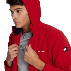 Tommy Hilfiger Jacket with hidden Hood Sz XL